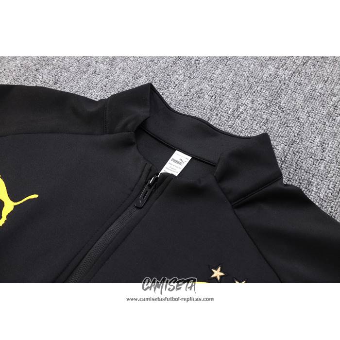 Chandal de Chaqueta del Borussia Dortmund 2023-2024 Negro